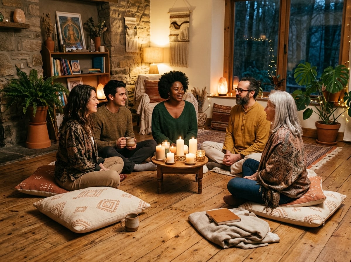 Gruppenworkshop im Kreis – Lichterkreise